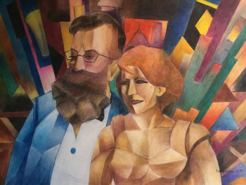 COUPLE CUBISTE Sur le site d’ARTactif