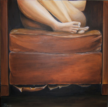 Œuvre contemporaine nommée « fauteuil », Réalisée par MC KENZIE