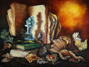 Œuvre contemporaine nommée « Balade d'automne », Réalisée par SOANN