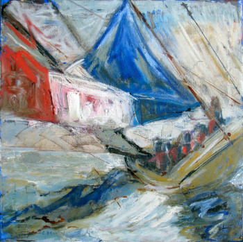 Œuvre contemporaine nommée « Aux couleurs de la France », Réalisée par CARINE DEWAVRIN