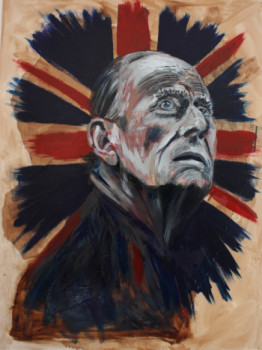 Œuvre contemporaine nommée « Prince Philip », Réalisée par CLEMENCE POWNEY