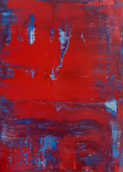 Œuvre contemporaine nommée « Rouge », Réalisée par PATRICK JOOSTEN