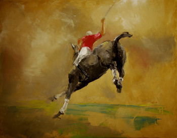 Œuvre contemporaine nommée « Polo-Le grand tombé du ciel-(-18-13-) », Réalisée par THIERRY FAURE