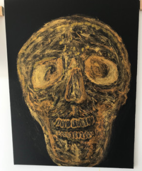 Œuvre contemporaine nommée « Autoportrait », Réalisée par YKSTREETART