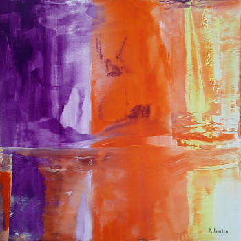 Œuvre contemporaine nommée « Purple dream », Réalisée par PATRICK JOOSTEN