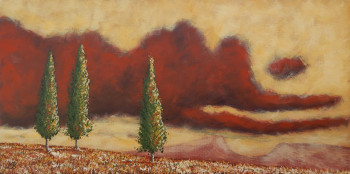 Œuvre contemporaine nommée « A la faveur de l'automne », Réalisée par BRUNO LEMASSON