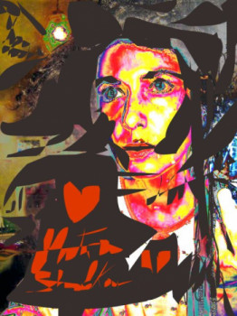 Œuvre contemporaine nommée « Love », Réalisée par MITRA SHAHKAR