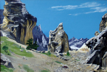 Œuvre contemporaine nommée « {"fr":"Col de l'Isoard","en":"Col de l'Isoard"} », Réalisée par ANDRé FEODOROFF