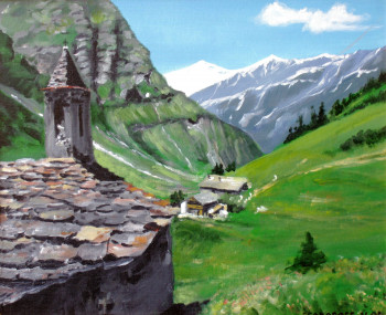 Œuvre contemporaine nommée « Maurienne », Réalisée par ANDRé FEODOROFF