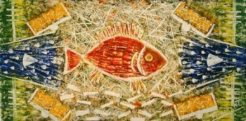 Œuvre contemporaine nommée « poisson_originel », Réalisée par FROMENT