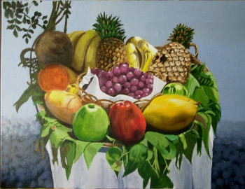 Œuvre contemporaine nommée « Tunisie.Nature morte », Réalisée par ANDRé FEODOROFF