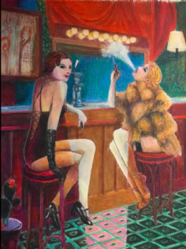 Œuvre contemporaine nommée « LES PETITES FEMMES DE… », Réalisée par JACQUES TAFFOREAU