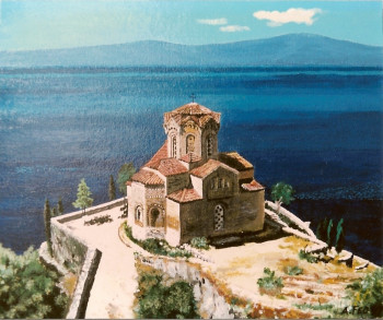 Œuvre contemporaine nommée « Ohrid », Réalisée par ANDRé FEODOROFF