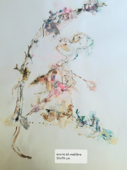 Œuvre contemporaine nommée « oiseaux », Réalisée par MARIE CHRISTINE RAGAIGNE