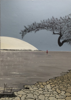 Œuvre contemporaine nommée « LA ROCHELLE, contemplation. », Réalisée par MILEG