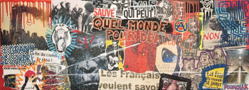 Œuvre contemporaine nommée « Quel monde pour demain? », Réalisée par PK