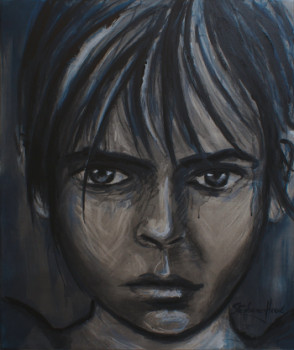 Œuvre contemporaine nommée « Sad of sadness 1 », Réalisée par STéPHANE-HERVé
