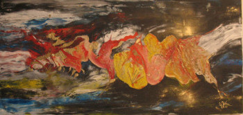 Œuvre contemporaine nommée « L'or du Rhin », Réalisée par JEHIN GéRARD