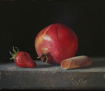 Œuvre contemporaine nommée « Grenade, fraise & biscuit.jpg », Réalisée par RASèR