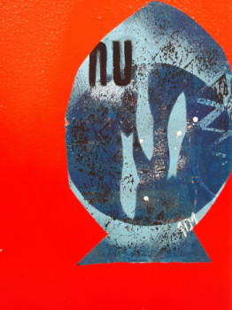 Œuvre contemporaine nommée « Poisson 101, détail », Réalisée par FAHIMA BOUBIA... NU