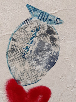 Œuvre contemporaine nommée « Poisson 13, détail », Réalisée par FAHIMA BOUBIA... NU