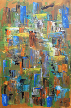 Œuvre contemporaine nommée « Manarola », Réalisée par PATRICK JOOSTEN