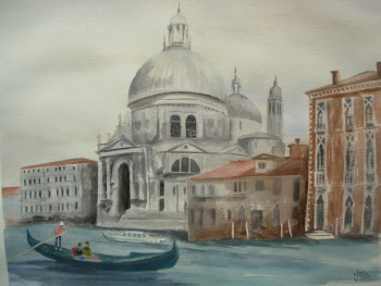 Œuvre contemporaine nommée « Venise », Réalisée par JACQUES MASCLET