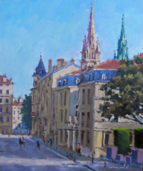Œuvre contemporaine nommée « Rue d'Amerval Nancy », Réalisée par ARNOULD -