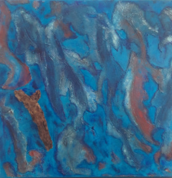 Œuvre contemporaine nommée « Vue bretonne », Réalisée par ANNA