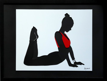 Œuvre contemporaine nommée « POSTURE », Réalisée par DAPSANSE