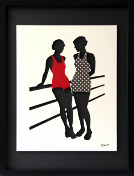 Œuvre contemporaine nommée « CONVERSATION », Réalisée par DAPSANSE