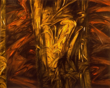 Œuvre contemporaine nommée « Apalisor 17 - 1990 (130x162) », Réalisée par JACQUES DEFFONTAINE