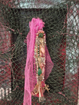 Œuvre contemporaine nommée « Saint Marie de la mer (recto) », Réalisée par FAHIMA BOUBIA... NU