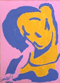 Œuvre contemporaine nommée « Pastel 4201 », Réalisée par MARIE NOVIS