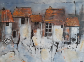 Œuvre contemporaine nommée « TOUJOURS LA .. », Réalisée par MIREILLE MAURY