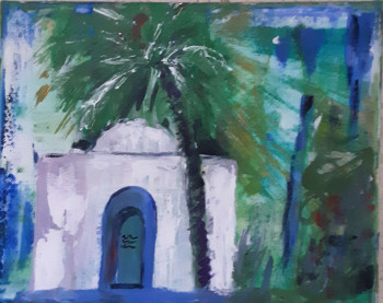 Œuvre contemporaine nommée « tunisie », Réalisée par MARYSE DAVETTE