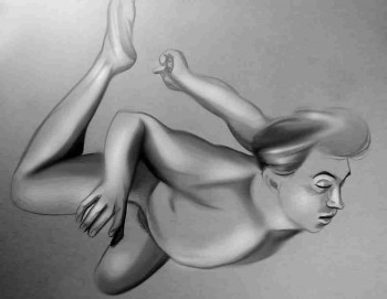 Œuvre contemporaine nommée « ACADEMIE HOMME 23 », Réalisée par FRANCK FANTASIA