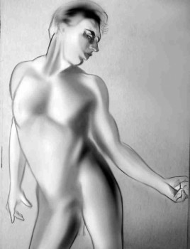 Œuvre contemporaine nommée « ACADEMIE HOMME », Réalisée par FRANCK FANTASIA