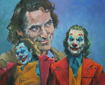 Œuvre contemporaine nommée « Joker VENDU », Réalisée par ARNOULD -