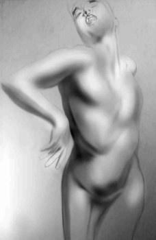 Œuvre contemporaine nommée « ACADEMIE HOMME », Réalisée par FRANCK FANTASIA