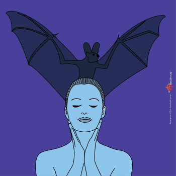 Œuvre contemporaine nommée « Batwoman », Réalisée par JB2 LACROIX
