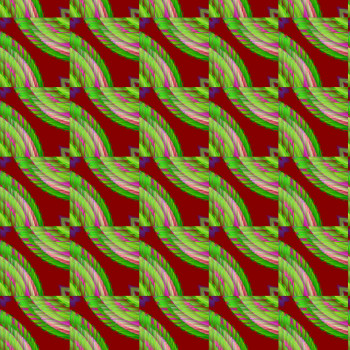 Œuvre contemporaine nommée « MOTIF TISSUS N°37 », Réalisée par DEKORTRONIK