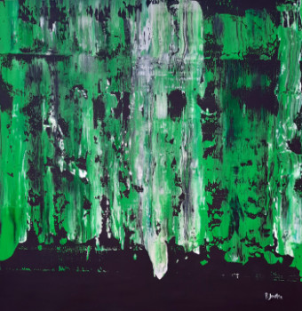 Œuvre contemporaine nommée « Simply Green », Réalisée par PATRICK JOOSTEN