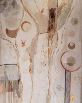 Œuvre contemporaine nommée « Lumières », Réalisée par M.BONTEMPS