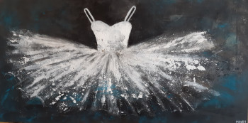 Œuvre contemporaine nommée « PREMIER BALLET », Réalisée par MIREILLE MAURY