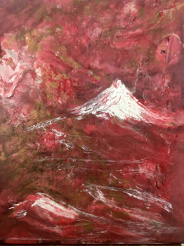 Œuvre contemporaine nommée « Le Mont Fuji », Réalisée par ALAIN FRICOT
