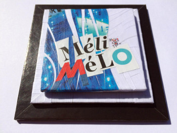 Œuvre contemporaine nommée « Méli Mélo 2 », Réalisée par BALDISSERRI VéRONIQUE