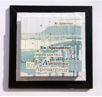 Œuvre contemporaine nommée « En apesanteur 1 », Réalisée par BALDISSERRI VéRONIQUE