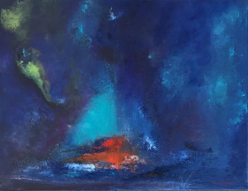 Œuvre contemporaine nommée « Le bruit des couleurs », Réalisée par TCHARTILOGLOU FRANCOISE