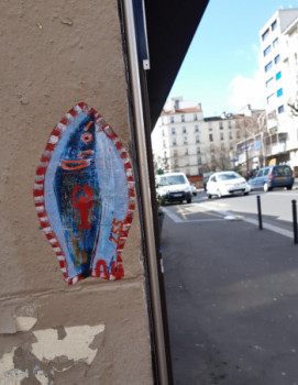 Œuvre contemporaine nommée « Poisson 255 Dorian », Réalisée par FAHIMA BOUBIA... NU